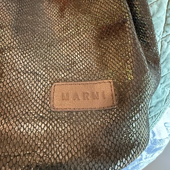 Marni Black Snakeskin Tote Bag - Picture 6 of 11